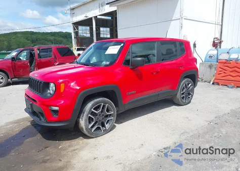 2020 Jeep Renegade Jeepster 4X4 z USA, uszkodzony, nr VIN ZACNJBAB0LPM08654
